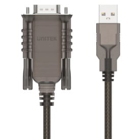 Kabel Unitek USB 2.0 / RS-232 Y-108 - 1,5 m, Czarny