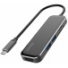 Hub Unitek USB-C 2 x USB 3.1 z SD Reader Hdmi D1036A - 2 porty, Kolor grafitowy, Aluminium