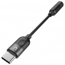 Adapter kabel Unitek USB-C ,  miniJack 3.5mm (F) M1204A - Czarny - zdjęcie 2