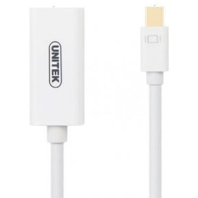 Adapter Unitek mini DisplayPort ,  HDMI (F) 4K Y-6331 - zdjęcie poglądowe 2