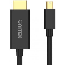 Kabel Unitek miniDP, HDMI 4K@30HZ V1152A - zdjęcie poglądowe 2
