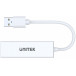 Adapter Unitek USB-A / Ethernet RJ45 U1325A - 100Mbps, Biały