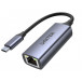 Karta sieciowa USB-C Unitek U1323A - USB3.0, 1x 100|1000Mbps Rj45, Power Delivery 100W