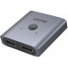 Adapter Unitek HDMI 2.0 4K Switch 2-To-1 Bi-Directional V1127A - Szary