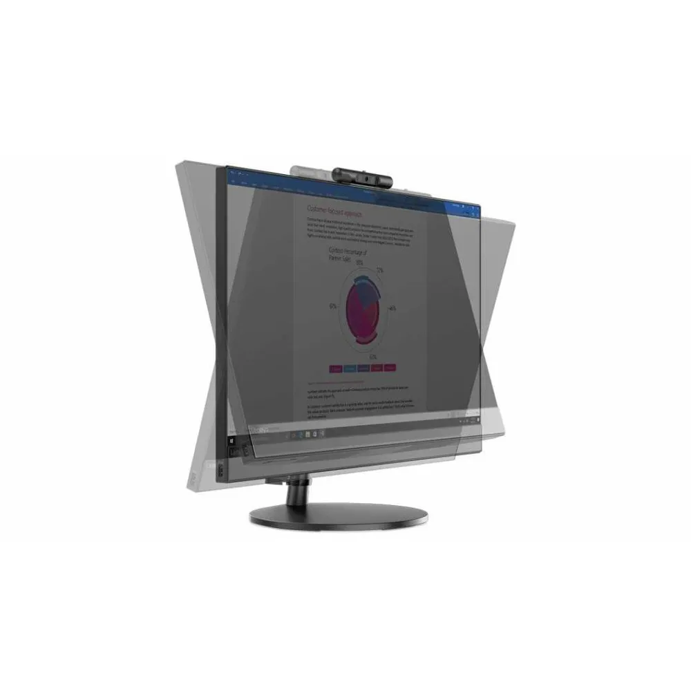Komputer All-in-One Lenovo V530-24ICB 10UW00E1PB - i5-9400T/23,8" FHD MT/RAM 8GB/HDD 1TB/Czarny/WiFi/DVD/Windows 10 Pro/1 rok OS - zdjęcie
