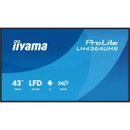 Monitor iiyama ProLite LH4364UHS-B1AG, 42,5", 3840x2160 (4K), VA, 6,5 ms, USB-C, Czarny | Sklep ITnes.pl, IT for BUSINESS