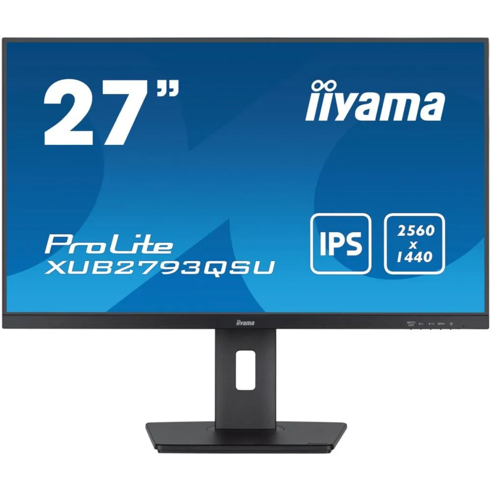 Monitor iiyama ProLite XUB2793QSU-B7, 27", 2560x1440 (QHD), 100Hz, IPS, 1 ms, pivot, Czarny | Sklep ITnes.pl, IT for BUSINESS