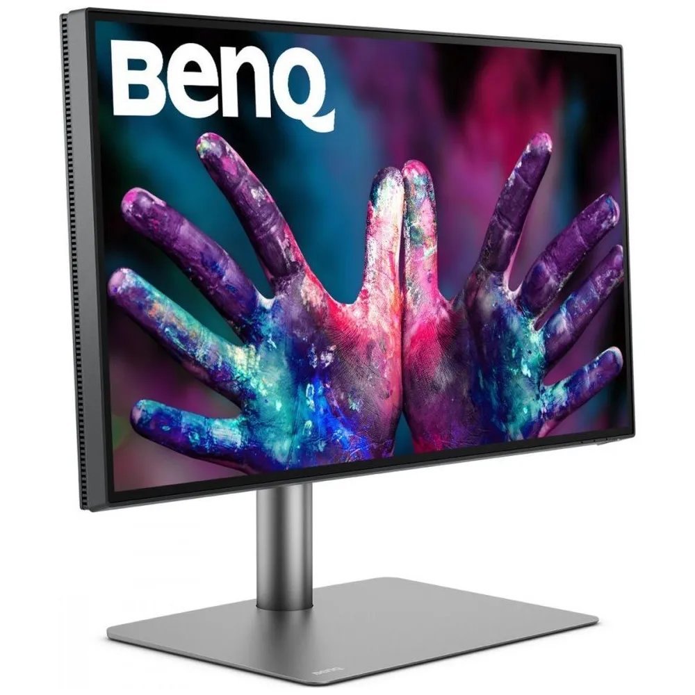 Monitor Benq DesignVue PD2725U 9H.LJXLA.TBE - 27"/3840x2160 (4K)/60Hz/IPS/HDR/5 ms/Srebrny - zdjęcie