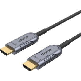 Kabel Unitek HDMI 2.1 AOC 8K 120Hz C11029DGY - 15 m, Czarny