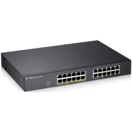 Switch zarządzalny Zyxel GS1900-24EP-EU0101F - Rack 1U, 24 x LAN 10|100|1000 Mbps, 12 x POE 130W, SMART