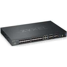 Switch zarządzalny Zyxel XGS4600-32F-ZZ0102F - 24x SFP 1Gbps, 4x combo RJ45/SFP, 4x SFP+ 10Gbps, 2x PSU