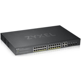 Switch zarządzalny Zyxel GS1920-24HPV2-EU0101F - 24x 1000Mbps, 4x Combo 1Gbps, POE 375W, SMART