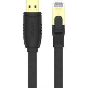 Kabel Unitek RJ-45 ,  USB-A Y-SP02001B - zdjęcie poglądowe 2