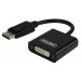 Adapter Unitek DisplayPort / DVI Y-5118AA BOX - 20 cm, Czarny