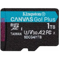 Karta microSD Kingston 1TB Canvas Go Plus SDCG4/1TBSP - Class 10, UHS-I, U3, V30, A2