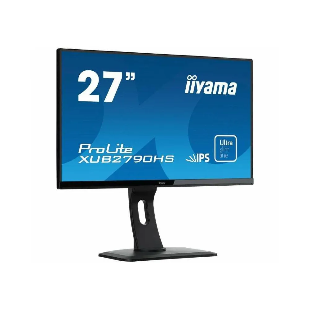 Monitor iiyama ProLite XUB2790HS XUB2790HS-B1 - 27"/1920x1080 (Full HD)/60Hz/IPS/4 ms/pivot/Czarny