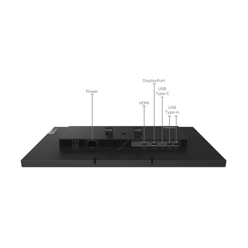 Zdjęcie produktu Monitor Lenovo ThinkVision T24t-20 62C5GAT1EU - 23,8"/1920x1080 (Full HD)/60Hz/IPS/6,000 ms/dotykowy/USB-C/Czarny