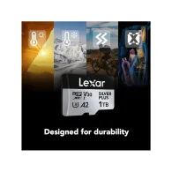 Karta pamięci Lexar microSDXC 2x 64 GB Professional SILVER PLUS LMSSIPL064G-B2ANG - 205|100MB|s, UHS-I, C10, A2, V30, U3