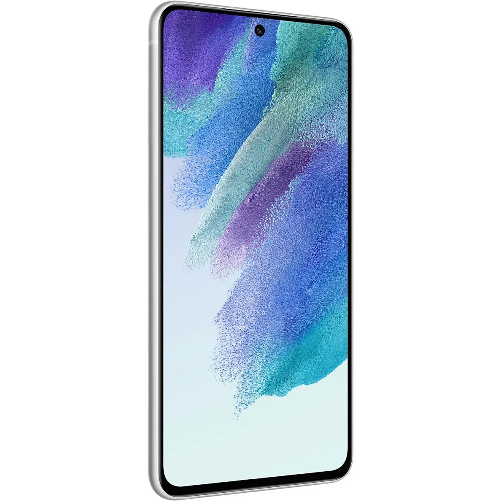 Smartfon Samsung Galaxy S21 FE SM-G990BZWFEUE - Snapdragon 888/6,4" 2340x1080/128GB/RAM 6GB/5G/Biały/2 lata Carry-in - zdjęcie