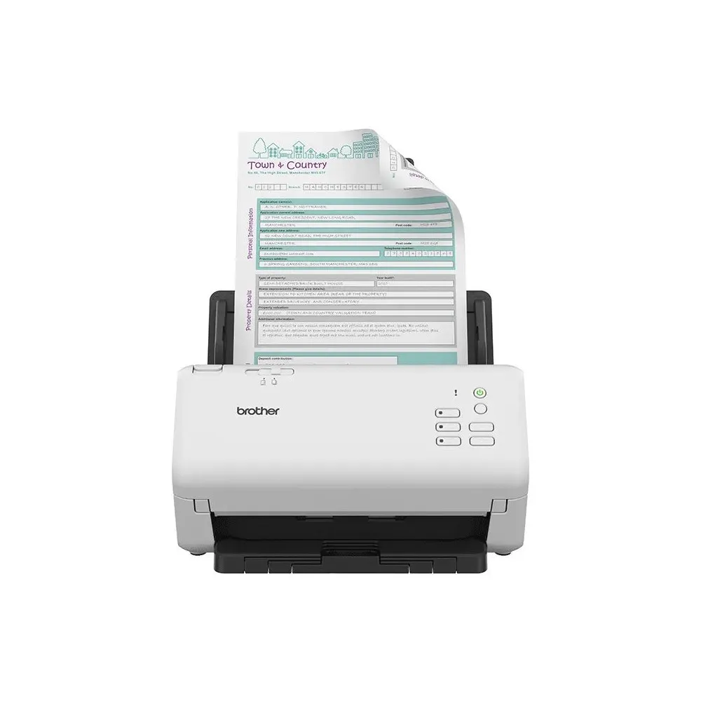 Biurkowy skaner dokumentów Brother ADS-4300N ADS4300NTF1 - do 40 stron na minutę