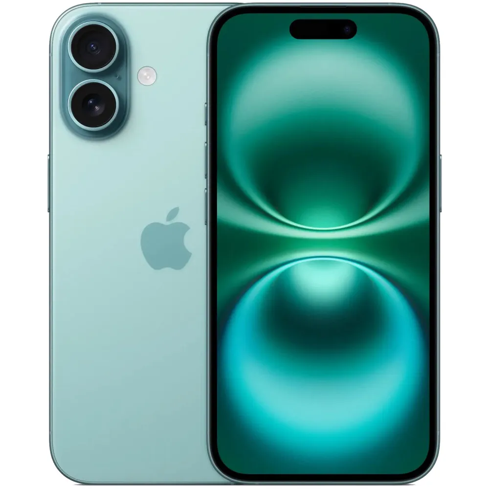 Smartfon Apple iPhone 16 MYEU3HX/A, A18, 6,1" 2556x1179, 512GB, 8GB, 5G, Zielony, Aparat 48+12Mpix, iOS, 1 rok Carry-in | Sklep 