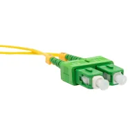 Patchcord światłowodowy Emiter EM/21B-SC/APC-SC/APC-2M, duplex, złącza SC|APC-SC|APC, jednomodowy 9|125, długość 2m | Sklep ITne