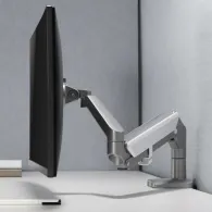 Uchwyt biurkowy na monitora Maclean Ergo Office 17-32" ER-405G - Kolor srebrny | Sklep ITnes.pl - IT for BUSINESS