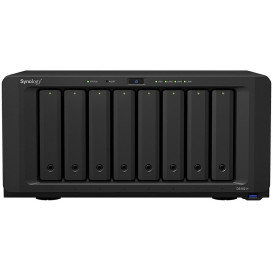 Serwer NAS Synology Desktop Plus DS1821A64 - Tower/AMD Ryzen V1500B/4 GB RAM/32 TB/8 wnęk/2 x M.2/hot-swap/3 lata Carry-in