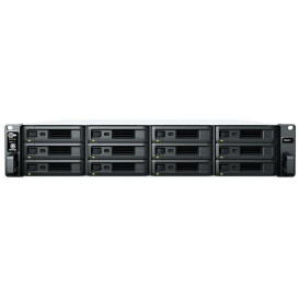 Serwer NAS Synology Rack Plus RS24217MOJ - Rack (2U)/AMD Ryzen V1500B/4 GB RAM/96 TB/12 wnęk/3 lata Carry-in