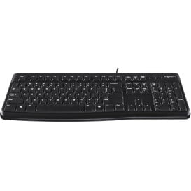 Klawiatura Logitech K120 US 920-002508 - US, Czarna