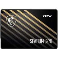 Dysk SSD 960GB SATA 2,5" MSI Spatium S270 S78-440P130-P83, 2,5", SATA III, 500-450MBps | Sklep ITnes.pl, IT for BUSINESS