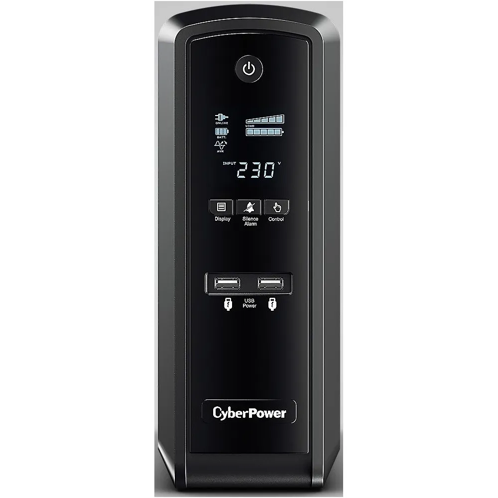 Zasilacz UPS CyberPower CP1300EPFCLCD, 1300VA|780W, topologia Line-interactive | Sklep ITnes.pl, IT for BUSINESS