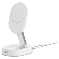 Ładowarka indukcyjna Belkin BoostCharge Pro Convertible Magnetic Wireless Charging Stand with Qi2 15W WIA008VFWH - Biała