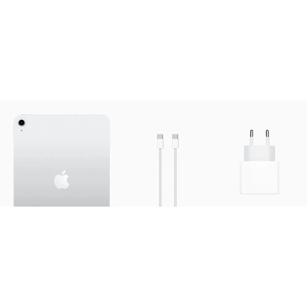 Zdjęcie produktu Tablet Apple iPad 10. gen. (2022) MCMD4HC/A - A14 Bionic/10,9" 2360x1640/256GB/RAM 4GB/Srebrny/Kamera 12+12Mpix/iPadOS/1 rok CI