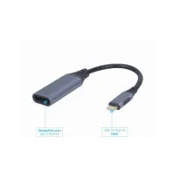 Adapter Gembird USB-C do DisplayPort A-USB3C-DPF-01, 4K 60 Hz, 15 cm, Szary | Sklep ITnes.pl, IT for BUSINESS