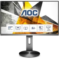 Monitor AOC U2790PQU, 27", 3840x2160 (4K), 60Hz, IPS, 5 ms, pivot, Szary | Sklep ITnes.pl, IT for BUSINESS