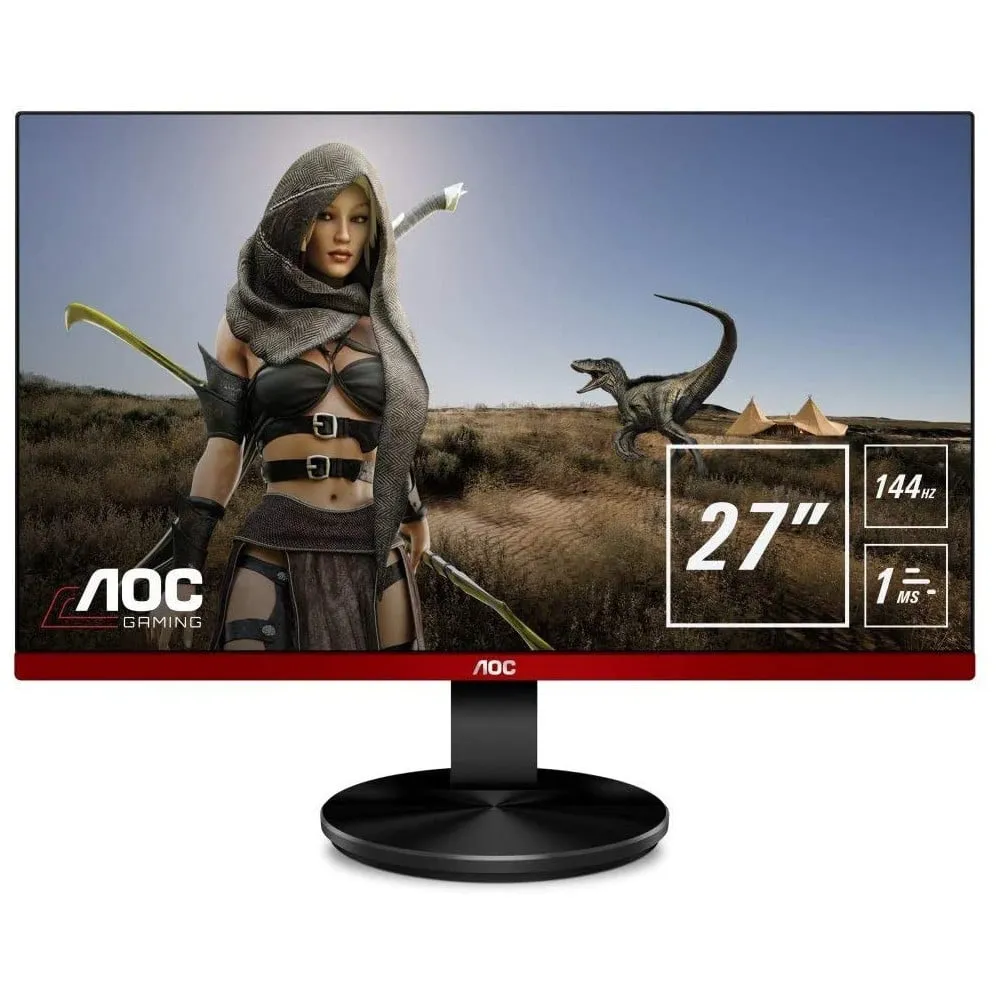 Monitor AOC G2790PX, 27", 1920x1080 (FHD), 144Hz, TN, FreeSync, 1 ms, pivot, Czarno-czerwony | Sklep ITnes.pl, IT for BUSINESS