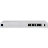 Switch zarządzalny Ubiquiti USW-16-POE-EU, 16x 100|1000Mbps RJ45, 2x SFP, 8x PoE+ | Sklep ITnes.pl, IT for BUSINESS