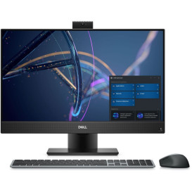 Komputer All-in-One Dell Optiplex 5400 N003O5400AIO_VP - i5-12500/23,8" FHD IPS/RAM 8GB/256GB/Czarny/WiFi/Win 11 Pro/3OS ProSupport NBD