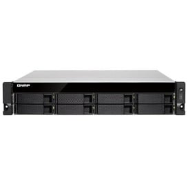 Serwer NAS QNAP Rack TS-883XU-E2124-OTV1 - Rack (2U)/Intel Xeon E-2124/8 GB RAM/24 TB/8 wnęk/hot-swap/3 lata Carry-in