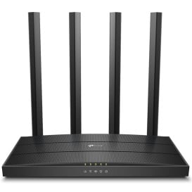 Router Wi-Fi TP-Link ARCHER C6 - AC1200, WPA2, 1 x RJ45, 4 x LAN 10|100|1000 Mbps, 4 anteny zewnętrze