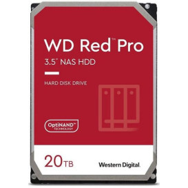 Dysk HDD 20 TB SATA 3,5" WD Red Pro WD201KFGX - 3,5"/SATA/512 MB/7200 rpm