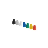 Osłonka na wtyk RJ45 Lanberg PLB-1000-Y - żółta, 100 szt.