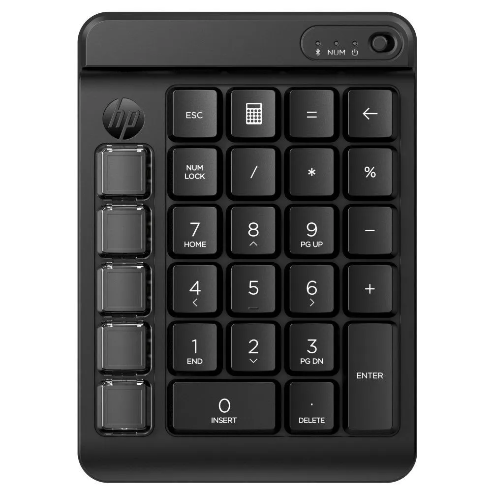 Klawiatura bezprzewodowa numeryczna HP 430 Keypad 7N7C2AA - Czarna