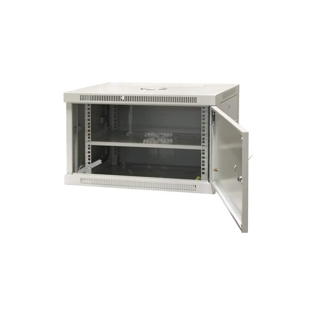 Szafa rack 19" 6U Emiter EM/AP6406, 600 x 450 x 370mm, drzwi blacha-szkło | Sklep ITnes.pl, IT for BUSINESS
