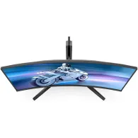 Monitor Philips Evnia 34M2C6500/00, 34", 3440x1440 (UWQHD), 175Hz, 21:9, zakrzywiony, QD OLED, HDR, 0,03 ms, Szary | Sklep ITnes