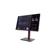 Monitor Lenovo ThinkVision T24i-30 63CFMATXEU, 23,8", 1920x1080 (FHD), 60Hz, IPS, 4 ms, pivot, Czarny | Sklep ITnes.pl, IT for B