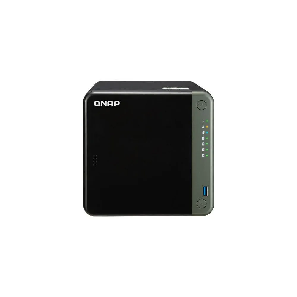 Serwer NAS QNAP Tower TS-453D-R41, Tower, Intel Celeron J4125, 8GB RAM, 54TB, 4 wnęki, hot-swap | Sklep ITnes.pl, IT for BUSINES