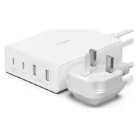 Ładowarka Belkin 2x USB-A, 2x USB-C 108W WCH010VFWH - Biała | Sklep IT
