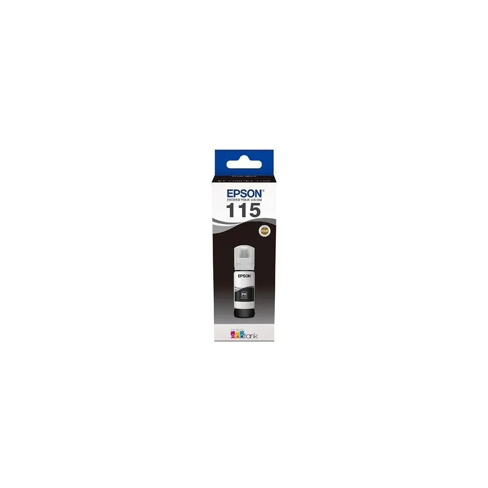 Butelka z tuszem foto Epson 115 Black C13T07D14A - Oryginał, 6200 stron